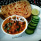 Ajwain Paratha [2Pc] Pickle Chole Dal Makhni