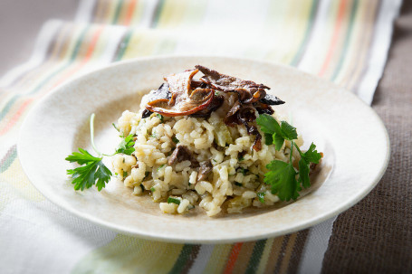 Svampe Risotto