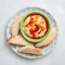 Cremet Hummus Med Peri Peri Drizzle Pita