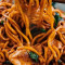 Cumin Squid Dry Noodle Zī Rán Yóu Yú Lāo Miàn