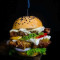 Veg Burger With Paneer Topping