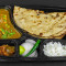 Matar Paneer 3 Roti Rice Salad Achar