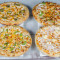 4 Pizza With Onion Capsicum Pizza Combo