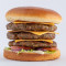 Triple Lamb Stacker Burger