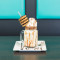 Jaffa Shake Ice Cream Shake With Jaffa Cakes And Popping Candy