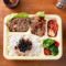 Jiàng Shāo Niú Tún Shuāng Pīn Biàn Dāng Teriyaki Pork And Beef Bento