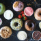 Ice Cream Doughnuts Selection