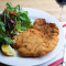 Veal Schnitzel And Salad