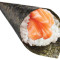 Sān Wén Yú Shǒu Juǎn Salmon Hand Roll