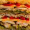 Chicken Pesto Provolone On Foccacia Bread