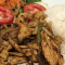 Sauteed Lemongrass Chicken With Steamed Rice