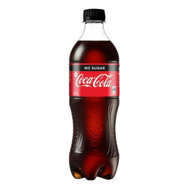 Coca Cola Uden Sukker 600 Ml Flaske