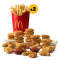 40 Stk. Chicken Mcnuggets 2 Store Pomfritter