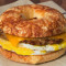 Turkey-Sausage Cheddar Egg Sandwich