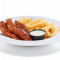 Udbenet Bbq Crispy Chicken Strips Fries