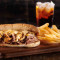 Philly Cheesesteak Med Pommes Frites