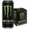 Monster Energy Green, 4 Pakke, 16 Oz