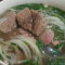 11. Rare Steak Beef Balls Pho (Pho Tai, Bo Vien)