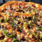 Zorba Style Vegetarian Pizza