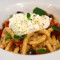 Passatelli Asciutti Con Burrata Datterini Olive Nere Ed Origano Fresco