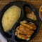 9. Boneless Hainanese Chicken With Rice Combo Wú Gǔ Hǎi Nán Jī