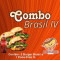 Combo Burger 4: (3 Burger Brasil E 1 Coca -Cola 1L)