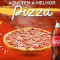 Pizza Grande De Calabresa Coca Cola Original 1L