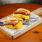 Grilled Bacon Egg Bao Sandwiches