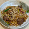 96. Velvet Beef Delight With Pan-Seared Rice Noodles