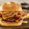 Dobbelt Bbq Bacon Cheddar Tyrkiet Burger