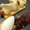 Lemon Tart With Meringue And Mandarin Sorbet