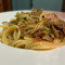 Spaghettoni Ai Carciofi, Peperoncino E Guanciale Croccante