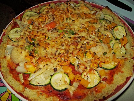 Vegetabilsk Pizza