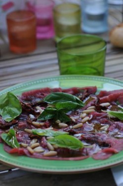 Oksecarpaccio