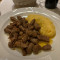 “Rustisciada” Carne “Rustida” Di Maiale Con Polenta