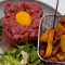 Tartare De Bœuf 300 Grs 26 € Ou 200 G 23€