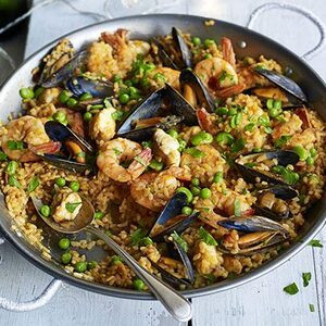 Seafood Paella