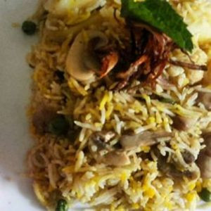 Svampe Biryani