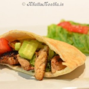 Kylling Shawarma Sandwich