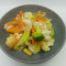 Stir Fried Vegetables And King Prawns With Garlic Sauce