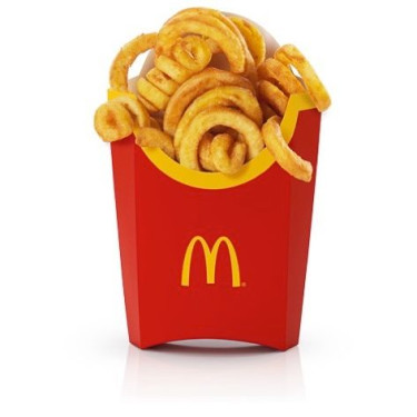 Krøllede Pommes Frites (Medium)