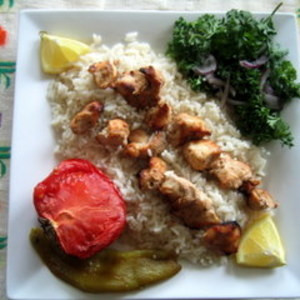 Kylling Shish Kebab