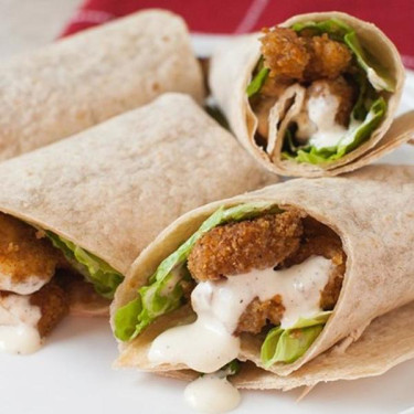 Crispy Chicken Cæsar Wrap