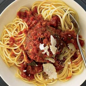 Frikadelle Marinara (540 Kalorier)