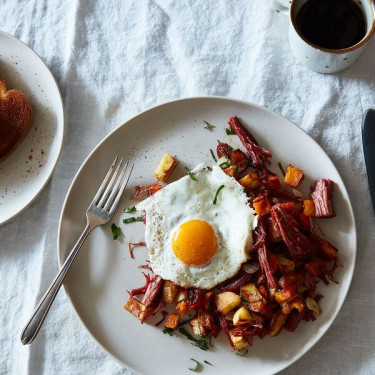 Corned Beef Hash-Gryde