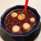 Sweet Peanut Sticky Rice Balls In Red Bean Soup (Hot Sweet Soup)