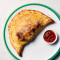 Goat's Cheese Spinach Calzone (V)