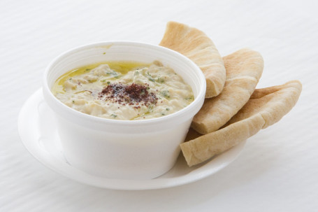 Hummus Med Pitabrød