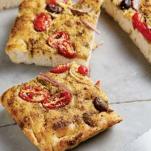 Focaccia Med Sort Peber