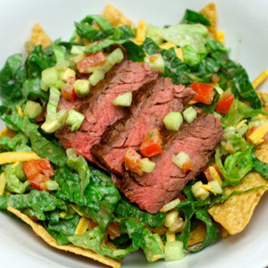 Steak Taco Salat